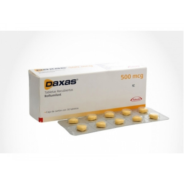 Даксас / Daxas / Рофлумиласт 250 мг №30