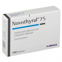 Новотирал / Novothyral 75 + 15 мг №100