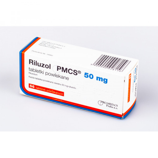 Рилузол / Riluzol 50 мг №56